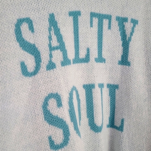 Maurices Soft Salty Soul Beach V Neck Sweater - Picture 3 of 11